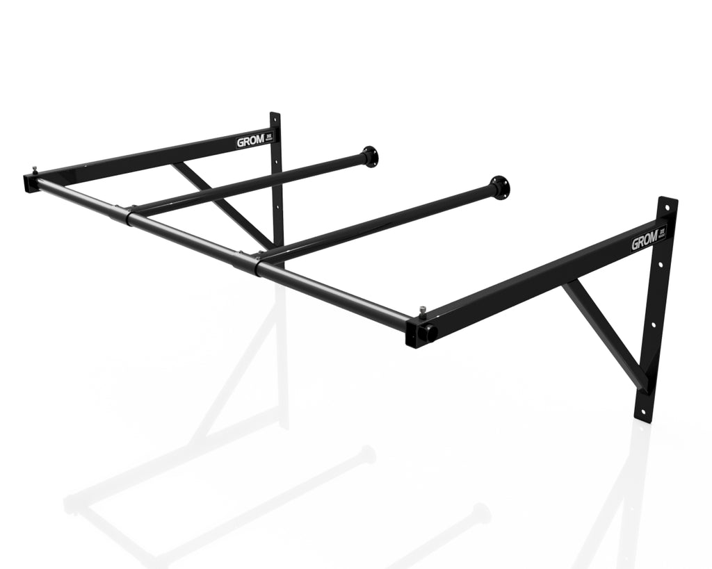 Wall Mounted Pull up bar with neutral grip bars