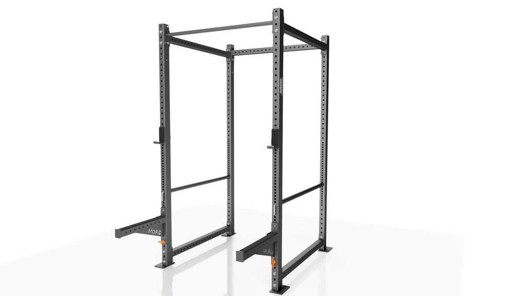 GROM Free Standing Power Rack with Spotter Arms